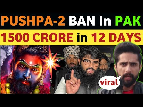 PUSHPA-2 BAN IN PAK, BUT BREAKS ALL RECORDS OF BUSINESS, PAKISTANI PUBLIC REACTION ON PUSHPA-2 VIRAL