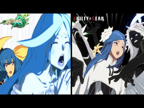 Guilty Gear Strive - Fists of Annihilation vs Bone-crushing Excitement - Expression Comparison