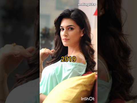 Evolution of kriti sanon from 2008 to 2023#short#kritisanon#viralshort#viralvedio