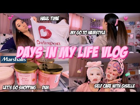 DAYS IN MY LIFE VLOG: going shopping.. again, hauls, self care time, & go to hairstyle