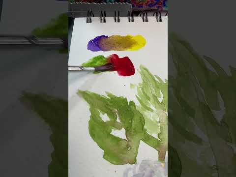 Watercolor Looking muddy? #watercolor #watercolorforbeginners #floralart #colorpalettes #mixingcolor