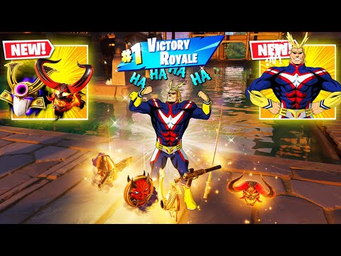 ALL MIGHT vs NEW 3 MEDALLIONS & MYTHIC’S CHALLENGE ( NEW! FORTNITE CHAPTER 6 )