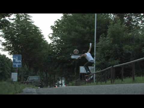 aggressive inline skating - Daniel Prell Razors P-rail Contest July 2008