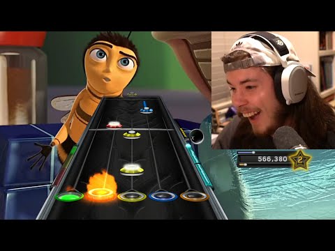 I Played the Bee Movie in Guitar Hero