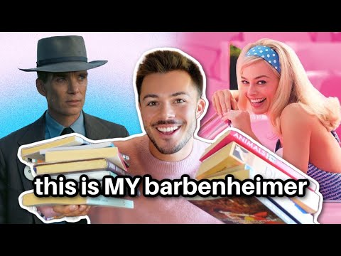 i read every book Margot Robbie and Cillian Murphy have recommended (the real Barbenheimer battle)