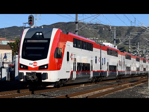 NEW Caltrain Electric Trains