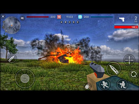 Polyfield 0.7 Update Added Tank Destruction Animations 💥