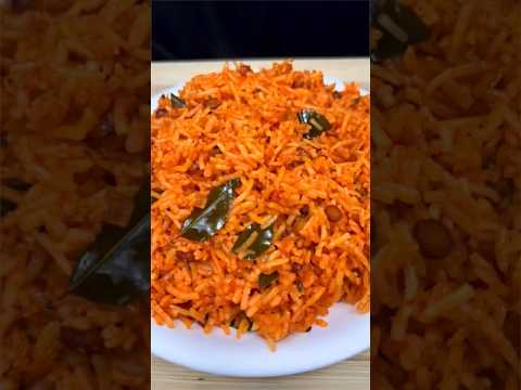 Tomato rice 🍛🌾 #shortvideo #asmrfood #trending#asmrsounds#youtubeshorts#recipeoftheday #food#recipe