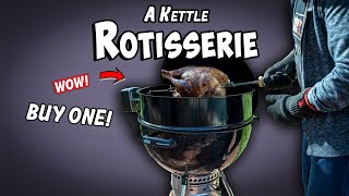 Why You Need A Rotisserie For Your Weber Kettle