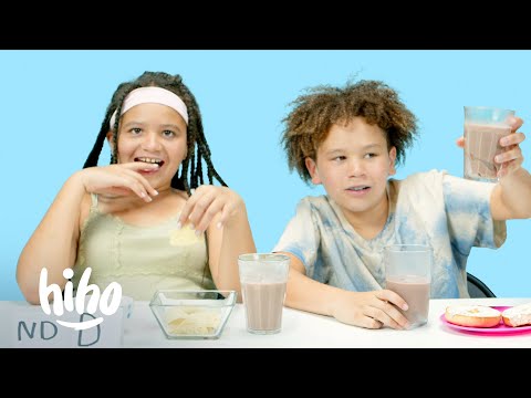 Kids Guess What's Dairy vs. Dairy-Free | Kids Try | HiHo Kids