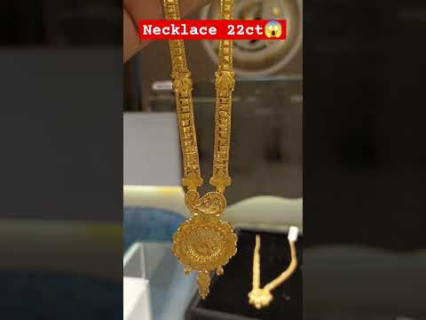 Gold Necklace 22ct😱#necklace #youtubeshorts #gold #goldstyle #viralvideo #goldjwellary #goldstyle