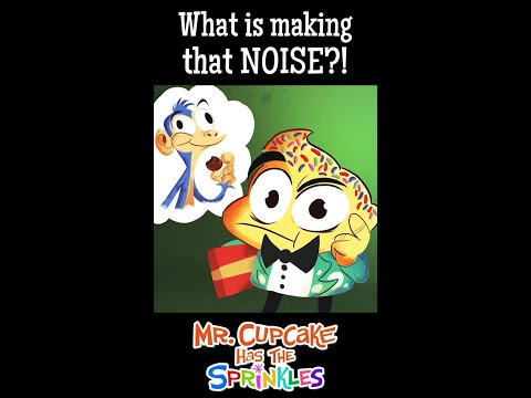 What is making that noise?! Excerpt from the preschool book "Mr. Cupcake Has The Sprinkles". #shorts