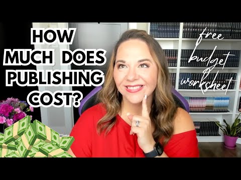 How Much Does It Cost To Self Publish A Book? 📖💻 FREE BUDGET WORKSHEET!