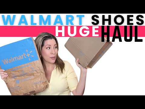 Spring & Summer Women's Shoes Haul 🌷 Comfy, Stylish, & Affordable Walmart Finds 2025