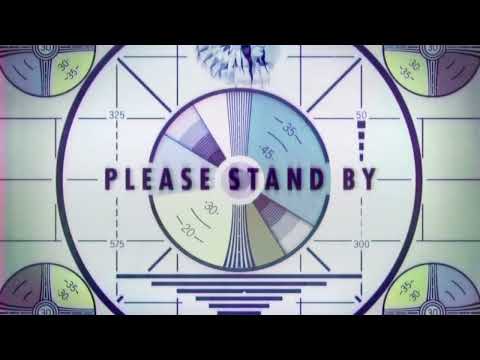 long retro Stand By Screensaver background from fallout 76 video loop no sound no music