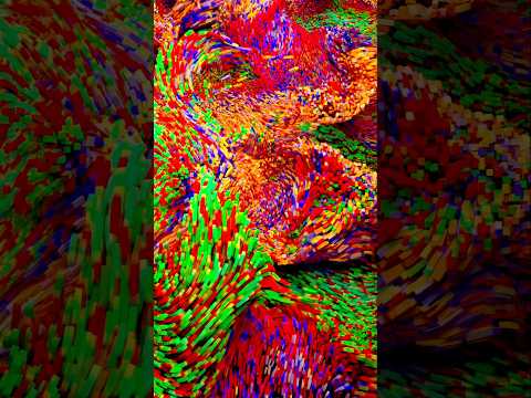 4K Abstract Colorful Vortex for Calming