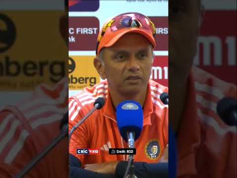 Rahul Dravid Press Conference #indveng #rahuldravid #bcci