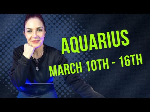 Aquarius ♒ "Let Your Eyes Adjust to The Light" 👀 March 10th -16th Tarot Reading 🔮✨