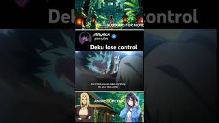 deku loose control deku vs tomura shighra ki fight episode 13 #anime #edit #myheroacademia