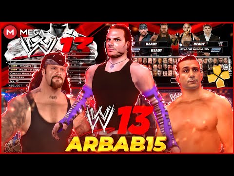 WWE 13 By Arbab15 Released! [ PSP WWE HIDDEN GEMS SERIES 7 ]