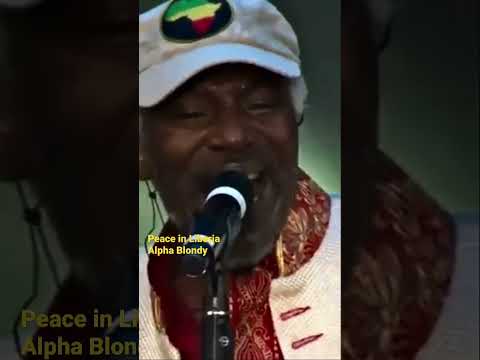 Peace in Liberia-Alpha Blondy Live ❤️💛💚On all plateforms🎶#alphablondy #peaceinliberia #shorts