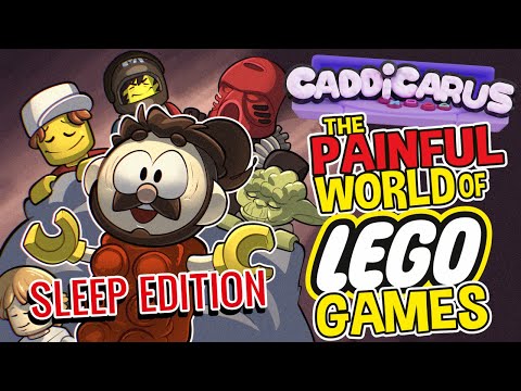 The Painful World of Lego Games - Caddicarus | SLEEP EDITION