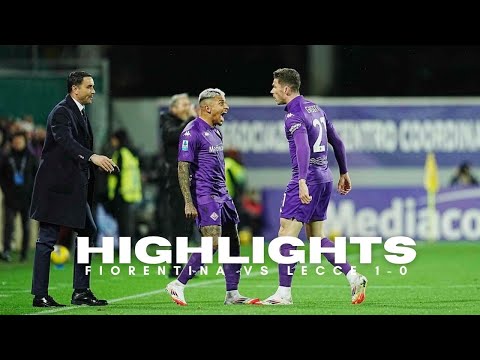 Highlights Fiorentina vs Lecce 1-0 (Gosens)