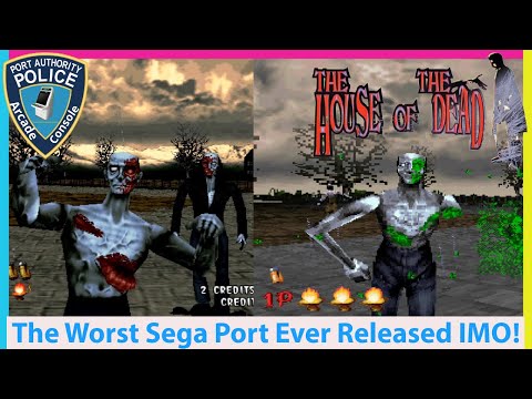 A Rare Sega Fail! The Sega Saturn Port of The House of the Dead