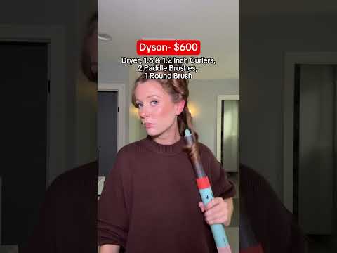 $600 Dyson Airwrap vs $400 Shark Flex Fusion…