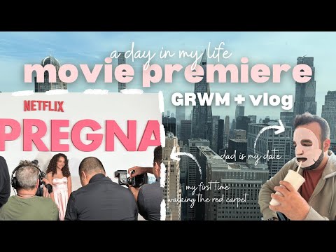 movie premiere vlog + GRWM in NYC 🎬✨ best night of my life!!