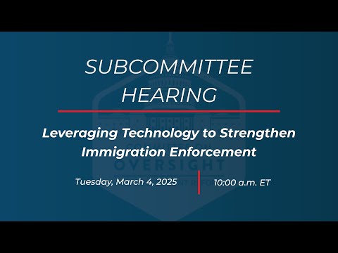 Leveraging Technology to Strengthen Immigration Enforcement