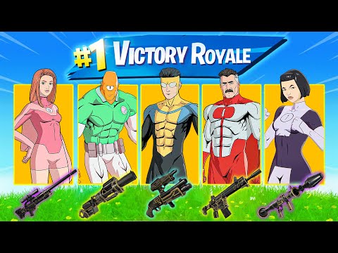 The *RANDOM* Invincible Challenge in Fortnite!