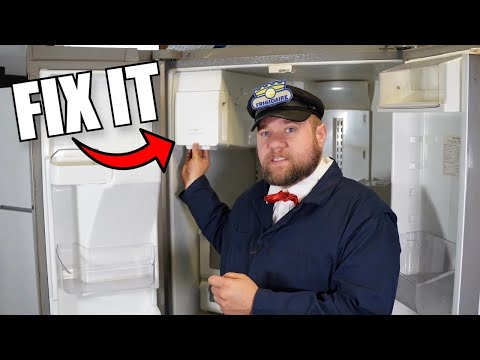 Frigidaire / Electrolux Refrigerator Icemaker Won't Work or Dispense Ice - How to Fix it Fully