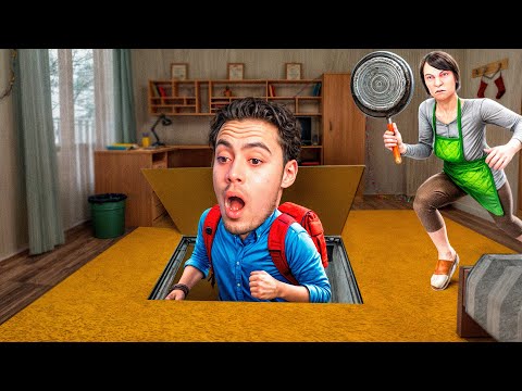 ESCAPING My Strict Parents Through SECRET ROOM..(Schoolboy Runaway)