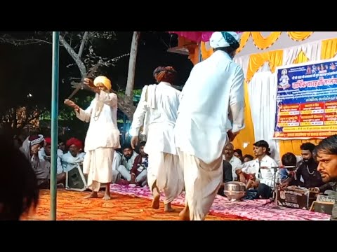 बगड़ावत भोपाओं का जोरदार डांस || गंगरावल जी बाबा लाइव || गायक दयाराम जी टहला ||