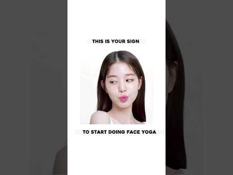 this is your sign to start doing face yoga