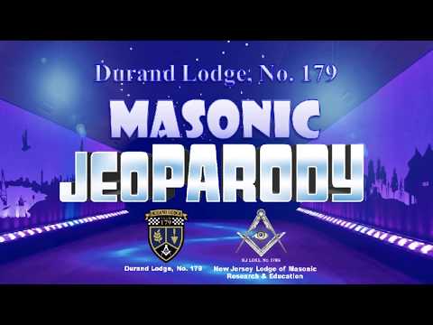 Durand masonic jeopardy video