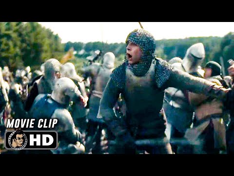 Epic War Scene | THE KING (2019) Movie CLIP HD