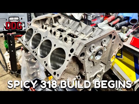 Street Performer - Mopar LA 318 Build Recipe, Ring Grinding Tips, Bottom End Assembly, And Much More