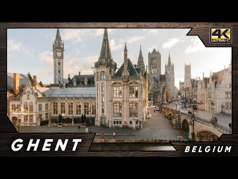 Ghent ● Belgium 🇧🇪 Cinematic Travel Video 【4K】