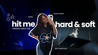 HIT ME HARD AND SOFT CONCERT VLOG | Toronto N1, GA Tickets, GRWM & More