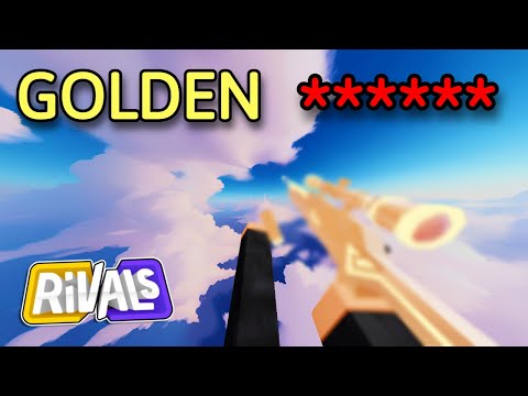 FINALLY Got This Golden Skin! (Roblox Rivals)