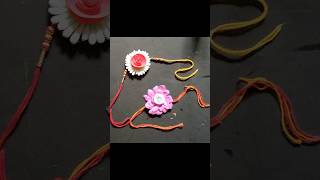 handmade rakhi making at home 🌼💝#rakhipornima #rakshabandhanspecial #youtubeshorts #rakhi