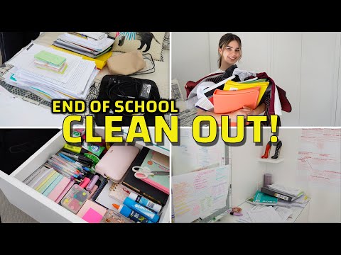 End of School Room Clean Out