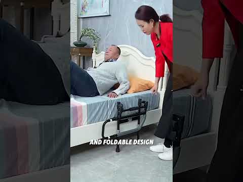 🔔 Elderly Stand-Up Adjustable Folding Bedside Support Rail - Product Link in Bio ( # 1620 ) ‪