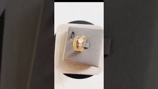 New stylish gold ring design for girls#trending gold ring design 2025#viral gold ring design#shorts#