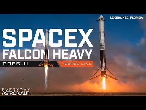 Watch SpaceX Launch Falcon Heavy For GOES-U!