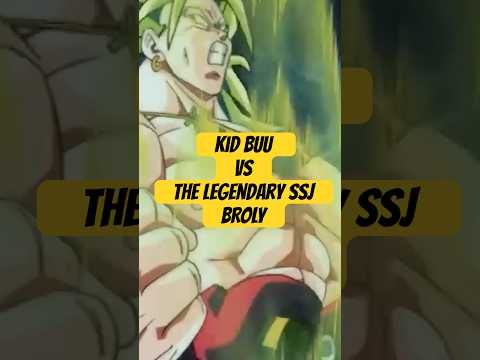 Kid Buu Vs Broly