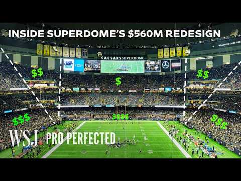 Architect Reveals How NFL Stadiums Are Engineered to Maximize Profit | WSJ Pro Perfected