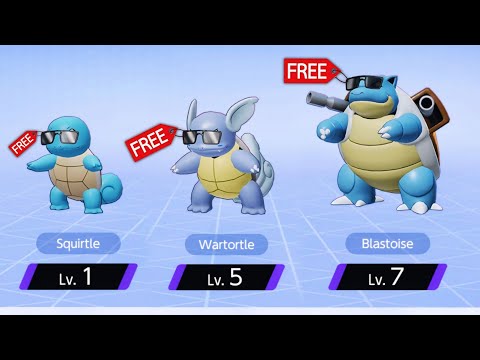 Claim your New Sunglasses Blastoise Holowear for FREE - Pokémon Unite